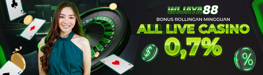ROLL LIVE CASINO MINGGUAN