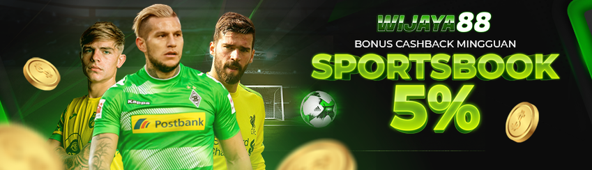 CASHBACK SPORTSBOOK MINGGUAN